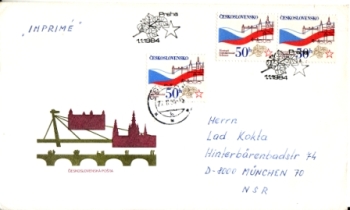 FDC 2627 - CZ 1984 01 002 ●